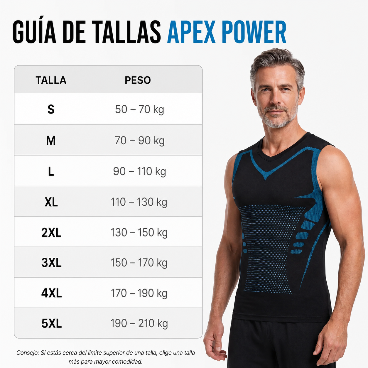 APEXPOWER™ Confianza, forma y control